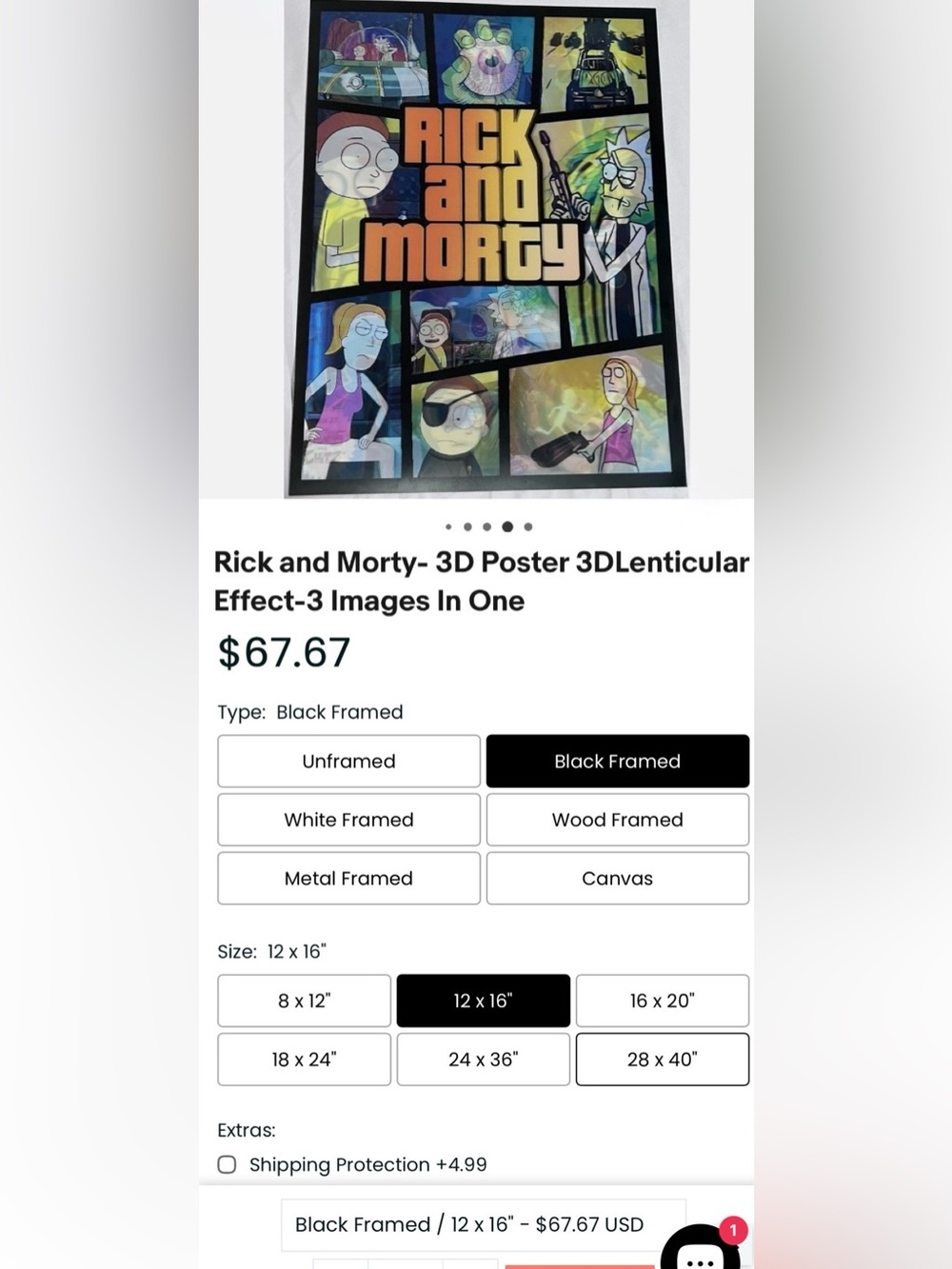 Rick and Morty- 3D Poster — 3DLenticular
Effect-3 Images In One - Picture 3 of 10